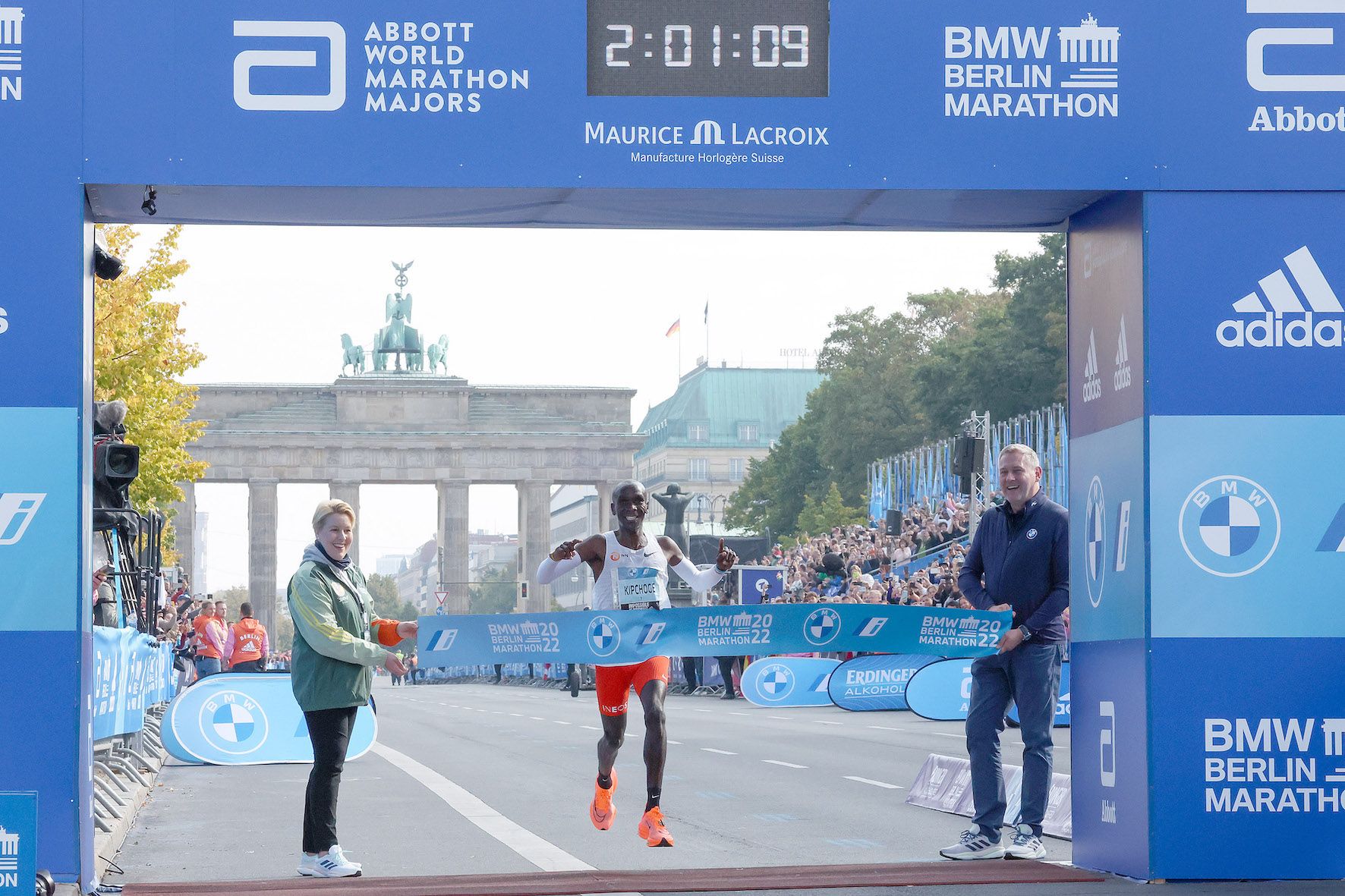 127th Boston Marathon 2023 – The men’s field with world record holder Eliud Kipchoge, Olympic and Paralympic stars